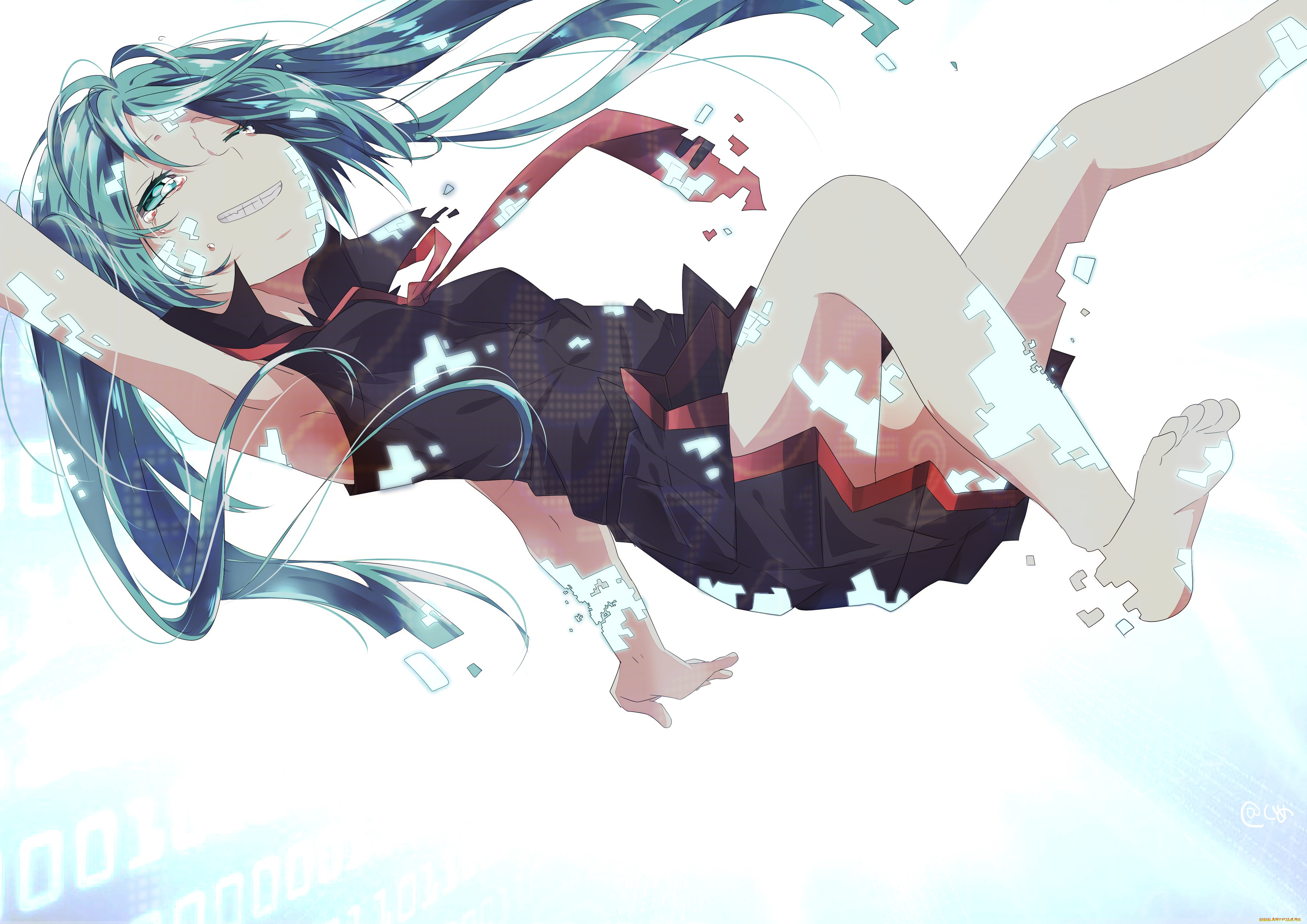 , vocaloid, hatsune, miku, cogumelian, , , , , , 